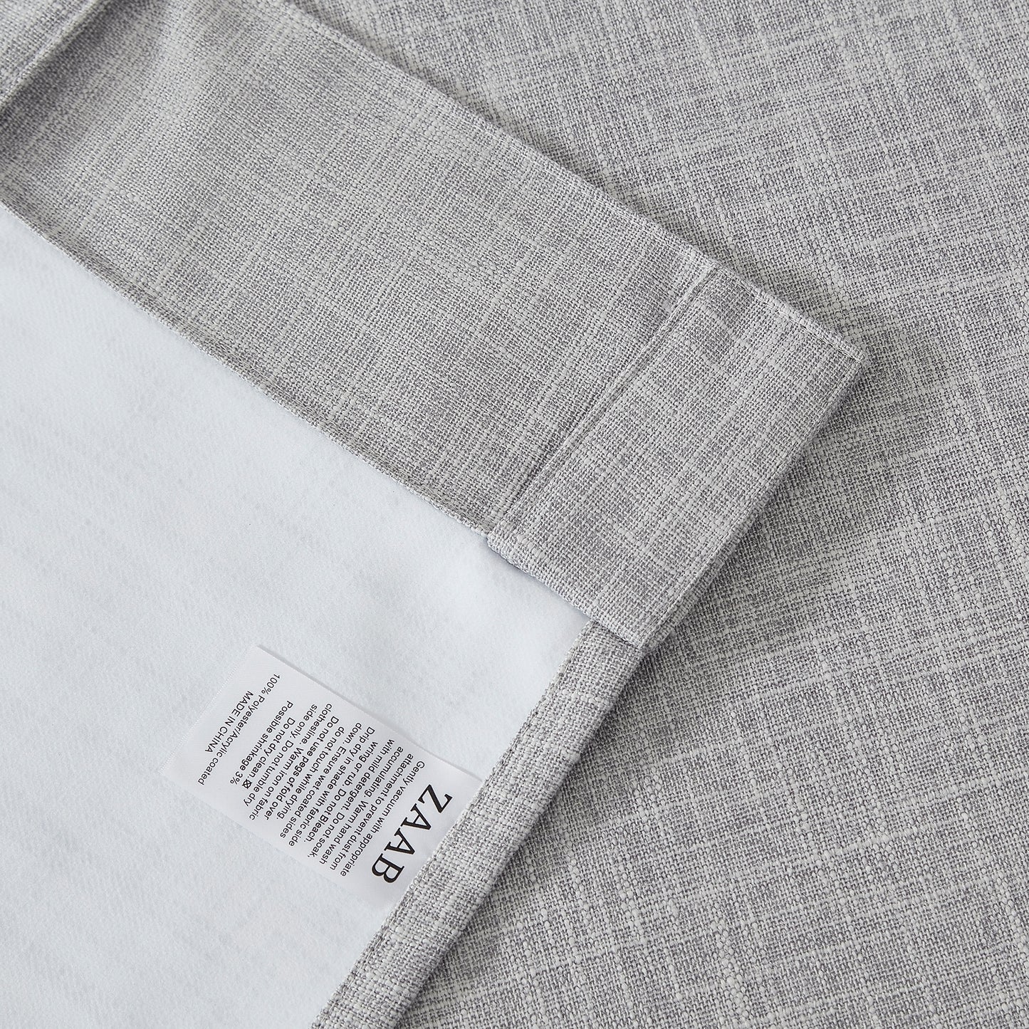 Flynn Blockout Curtain Silver