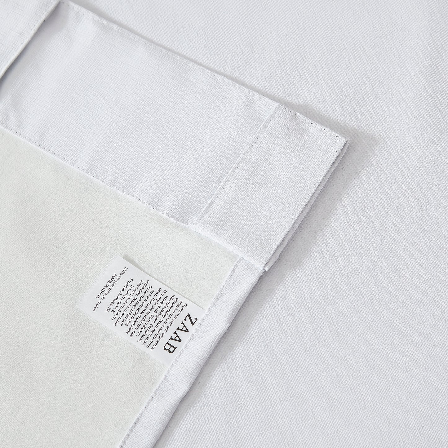 Orson Blockout Curtain White